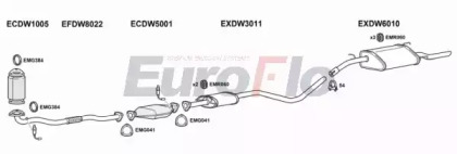 Система выпуска ОГ EuroFlo DWNUB20 2004E